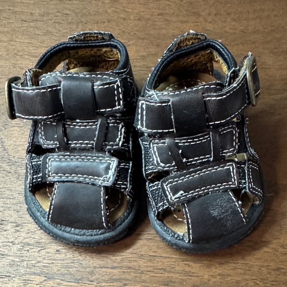 Stylish Black Kids Sandals